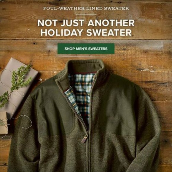 Orvis Ultimate Foul Weather Full Zip Up Wool Sweater Lined Green Men's XL H12161 - Picture 12 of 12